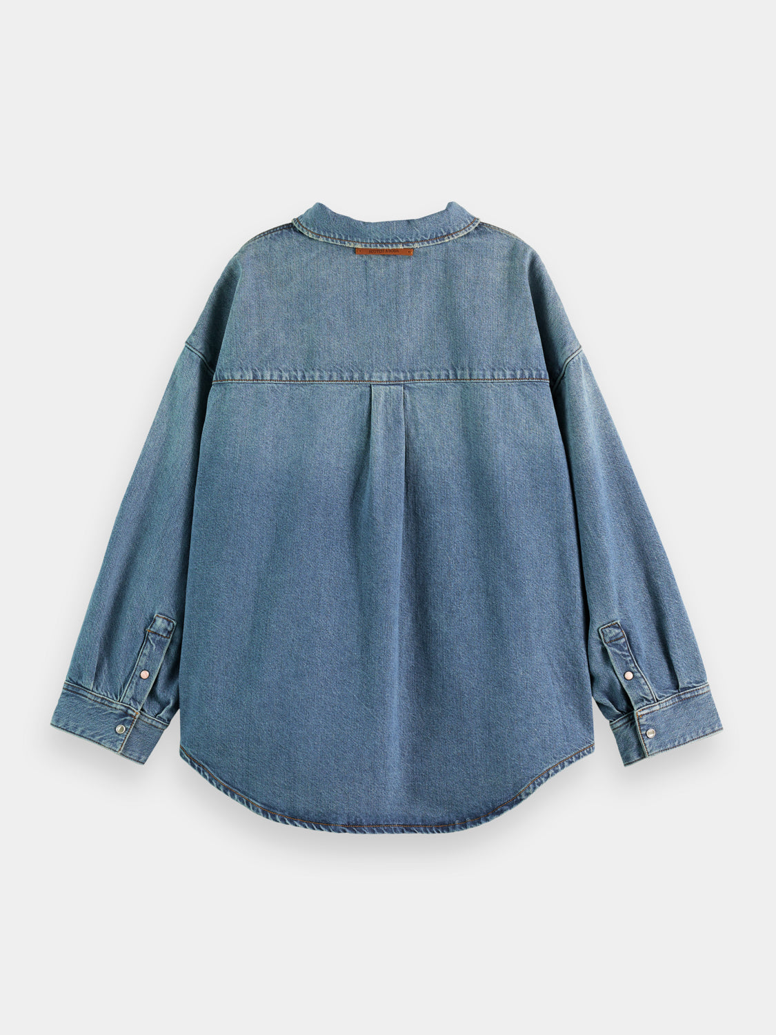 Vintage washed denim overshirt - Scotch & Soda AU