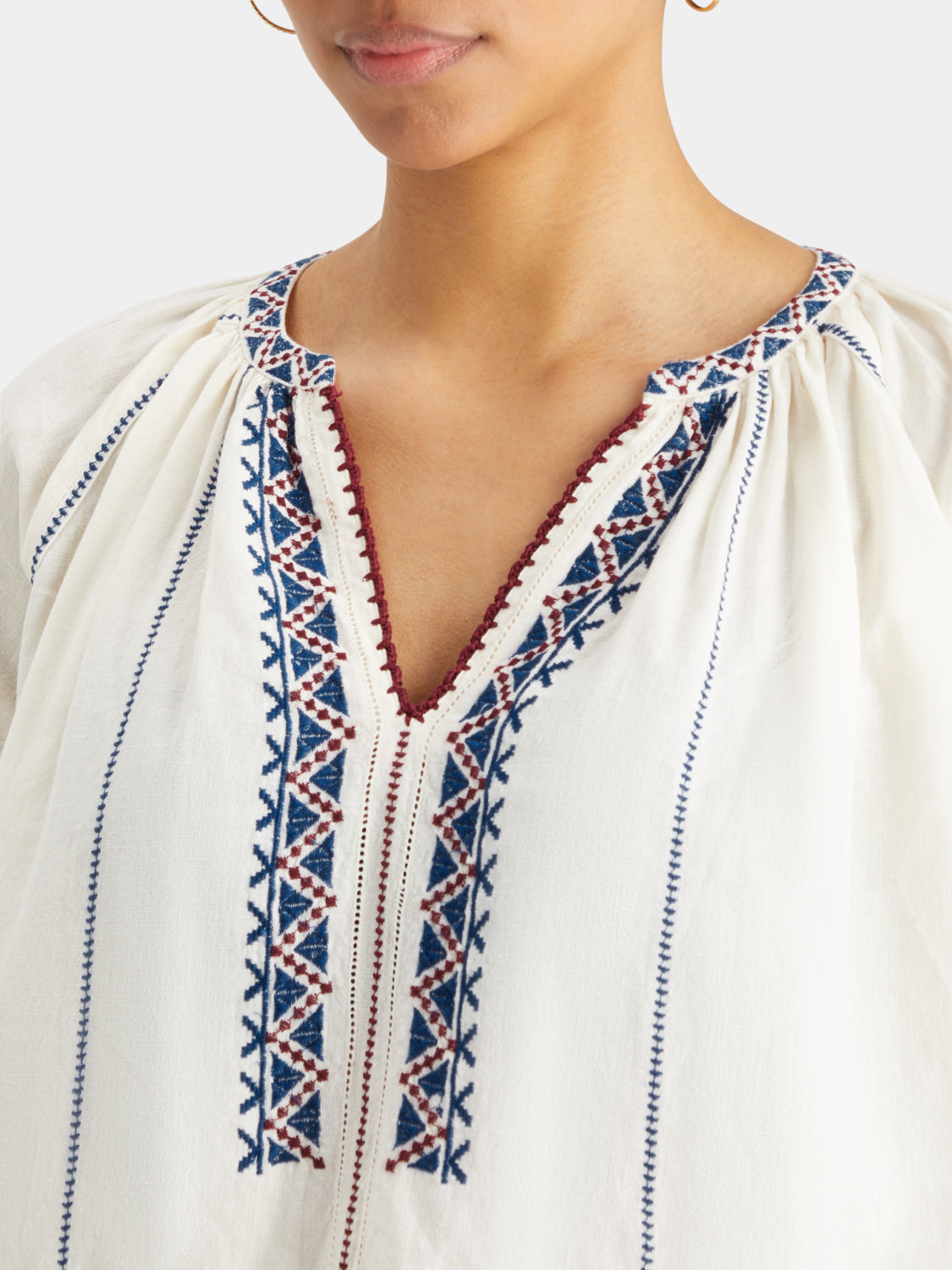 Embroidered blouse - Scotch & Soda AU