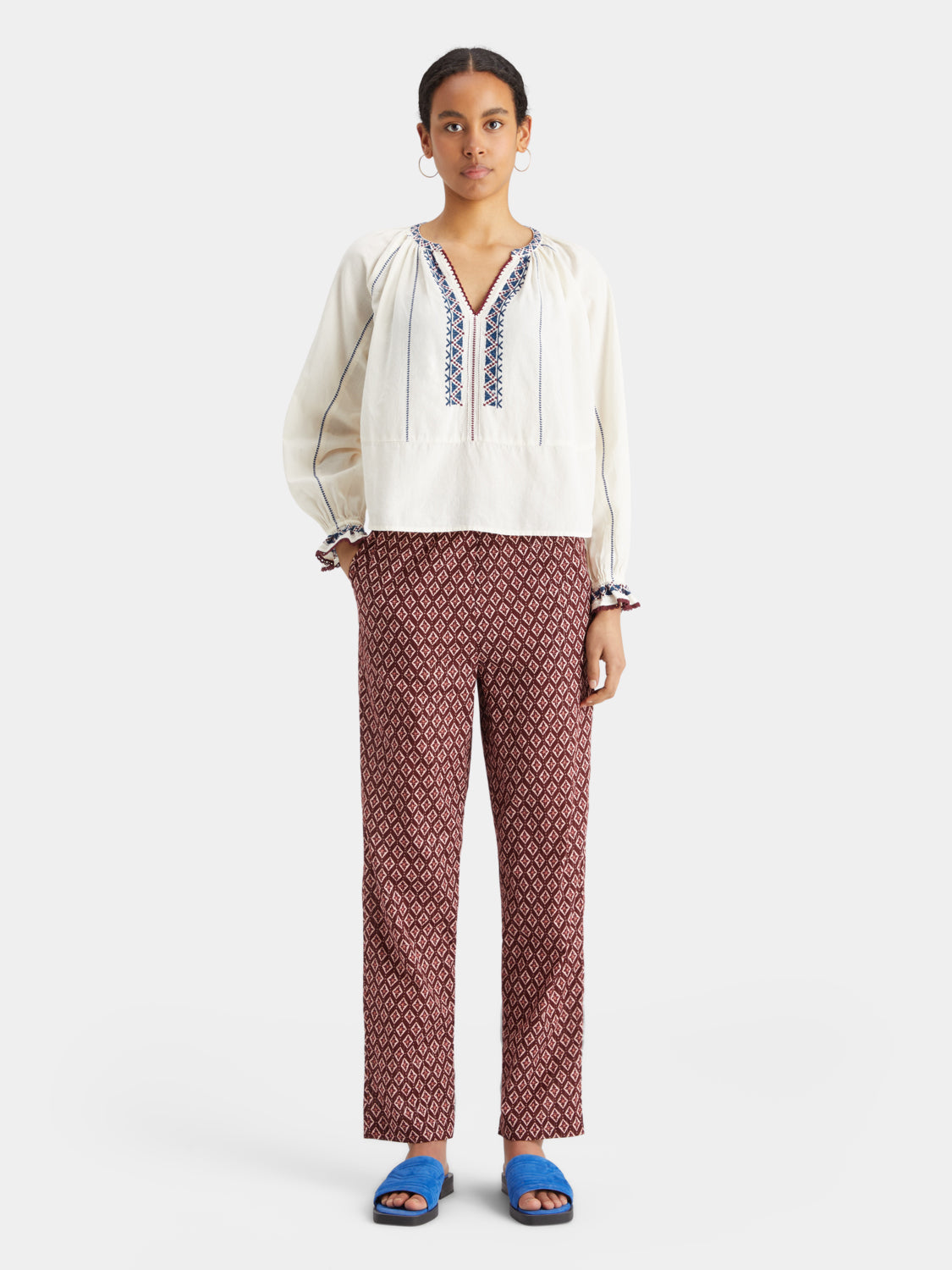 Embroidered blouse - Scotch & Soda AU