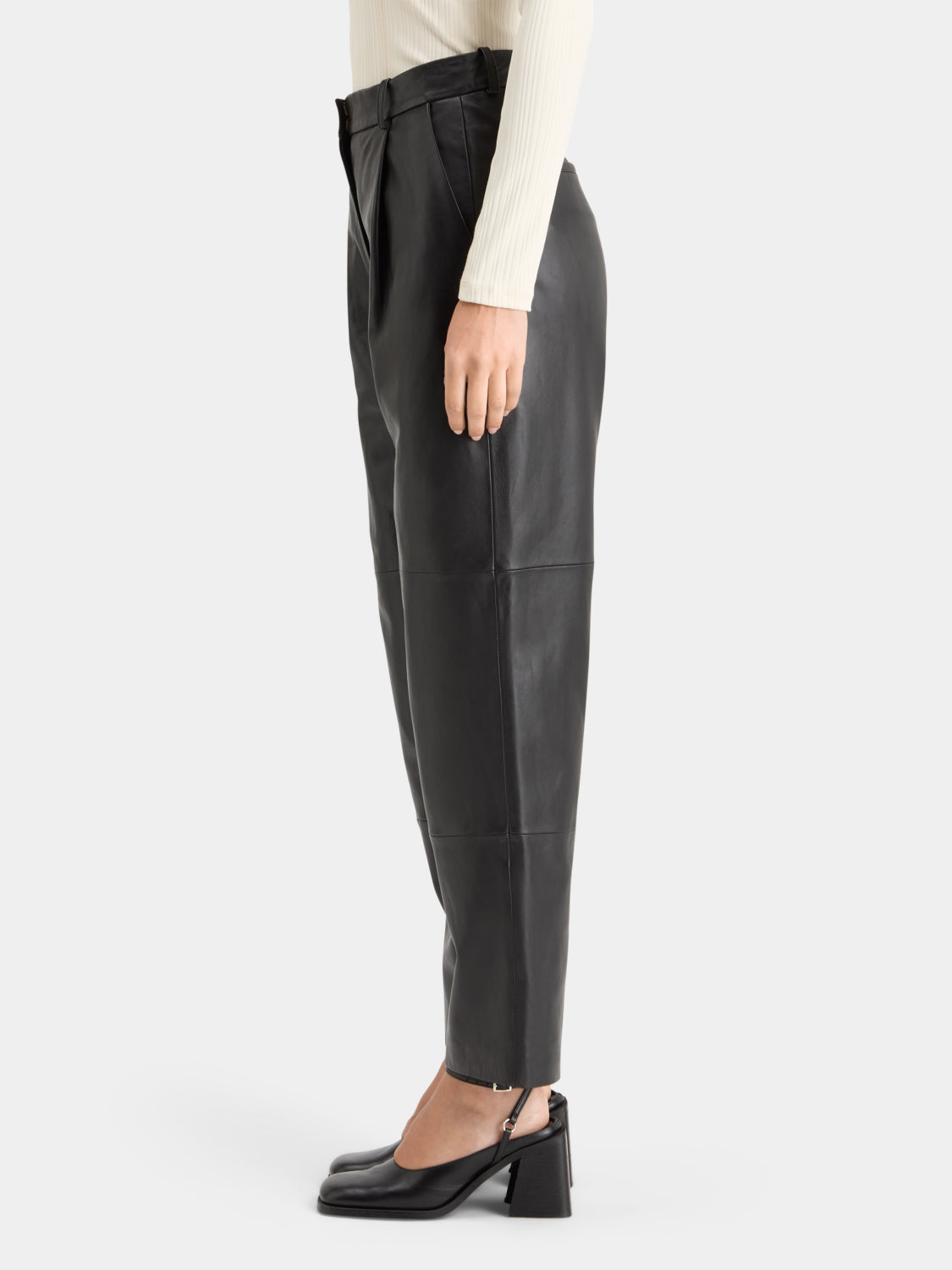 Robyn nappa leather pants - Scotch & Soda AU