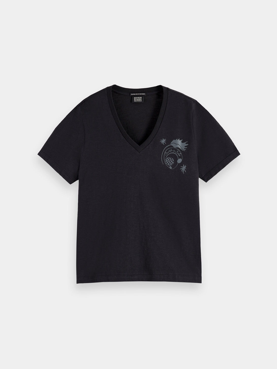 V-neck t-shirt - Scotch & Soda AU