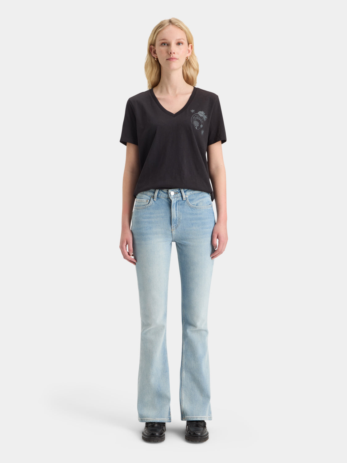 V-neck t-shirt - Scotch & Soda AU