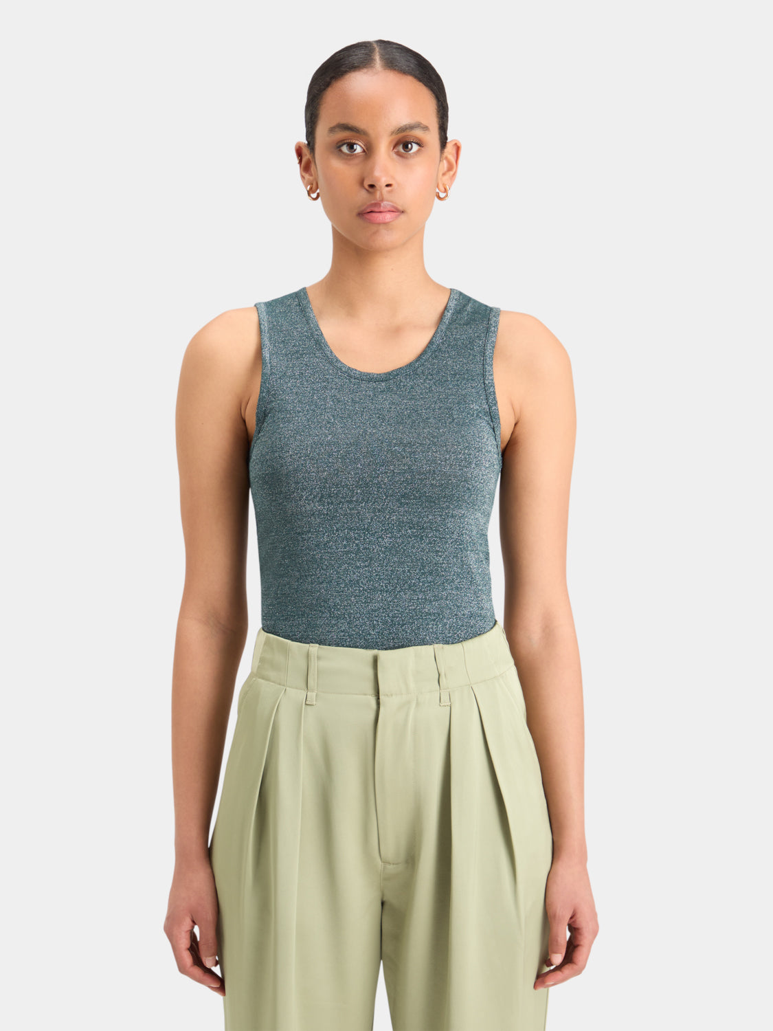 Lurex racer tank - Scotch & Soda AU