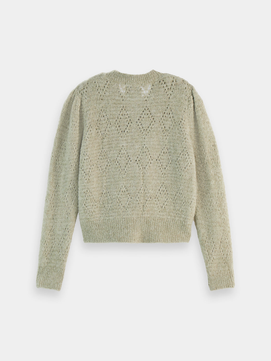 Boucle crewneck cardigan - Scotch & Soda AU