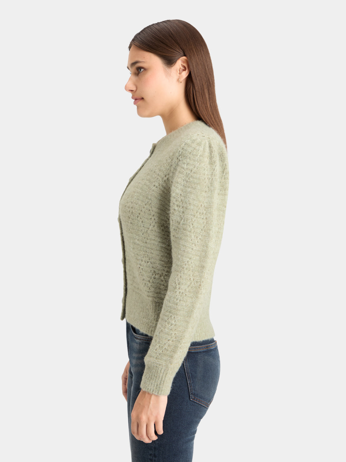 Boucle crewneck cardigan - Scotch & Soda AU