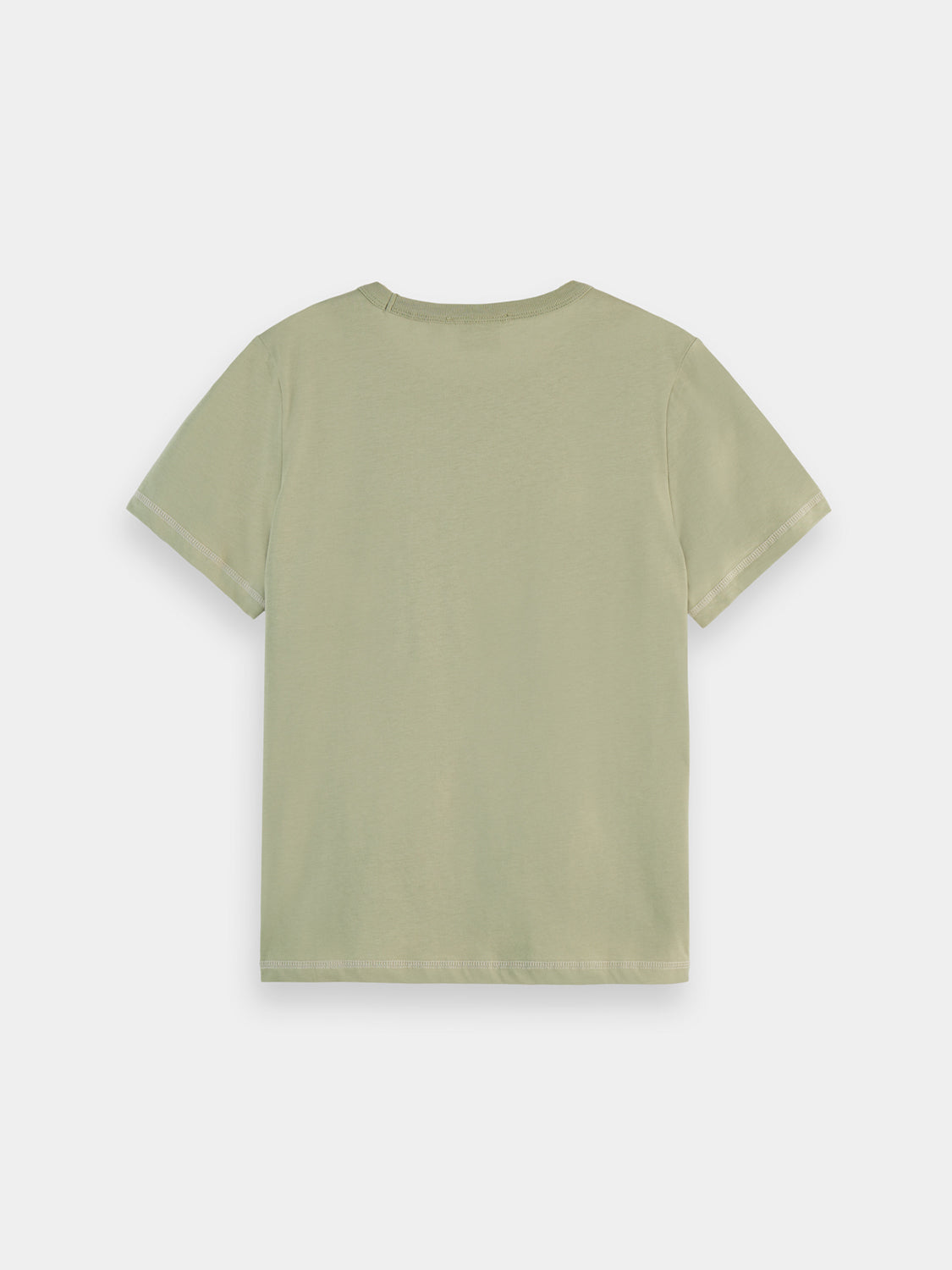 Flatlock chest logo t-shirt - Scotch & Soda AU