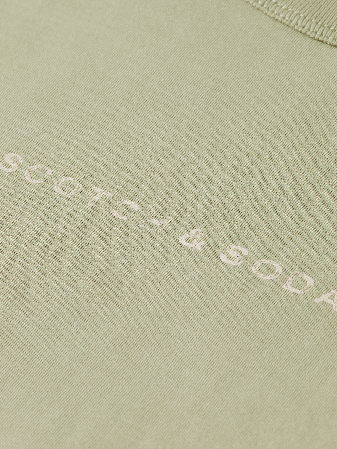 Flatlock chest logo t-shirt - Scotch & Soda AU
