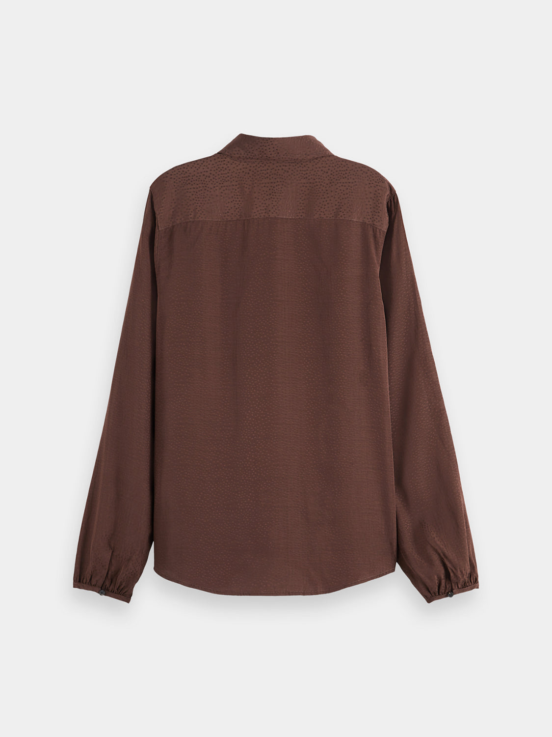 Viscose jacquard shirt - Scotch & Soda AU