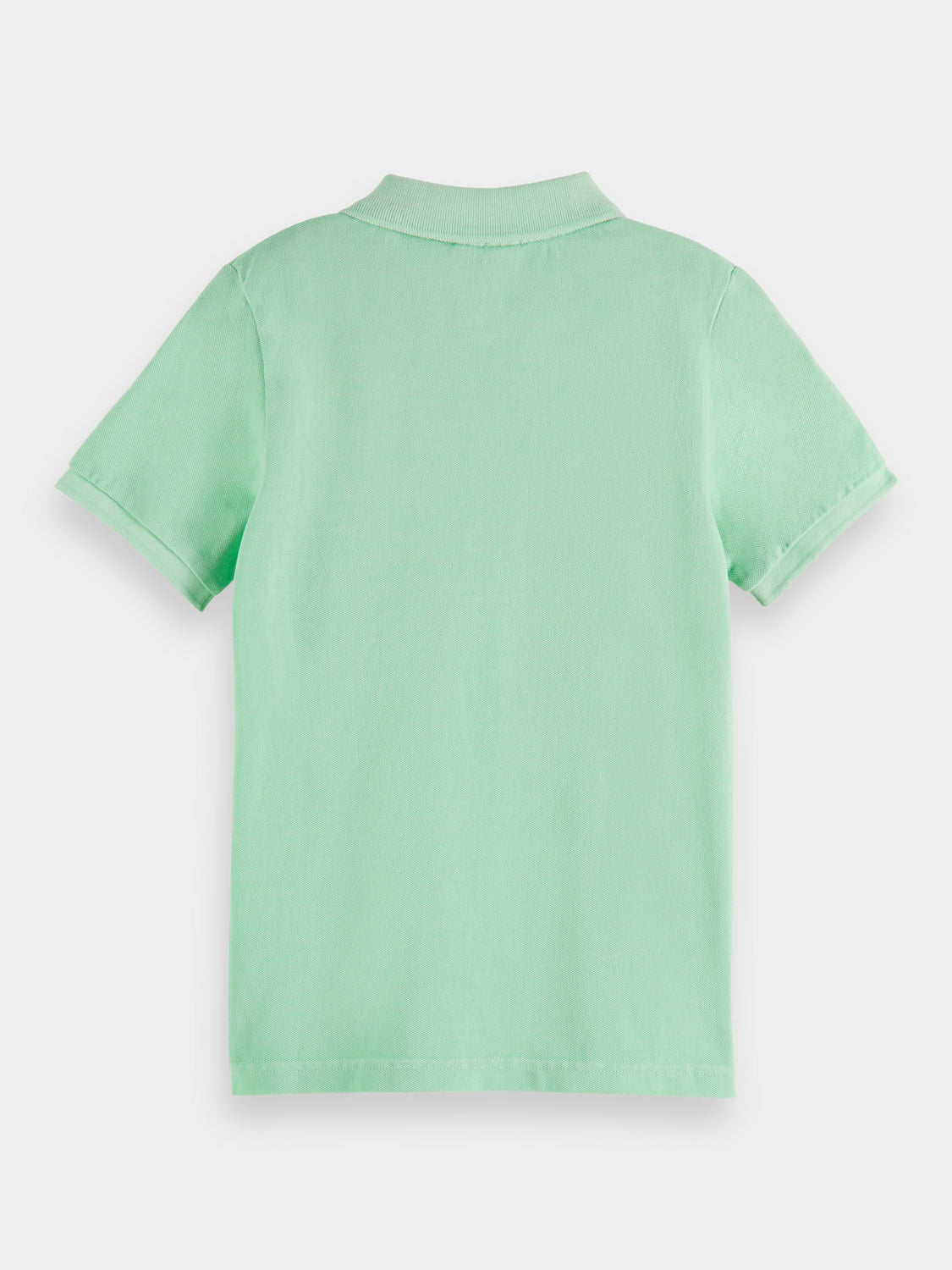 Kids - Garment-dyed pique polo - Scotch & Soda AU