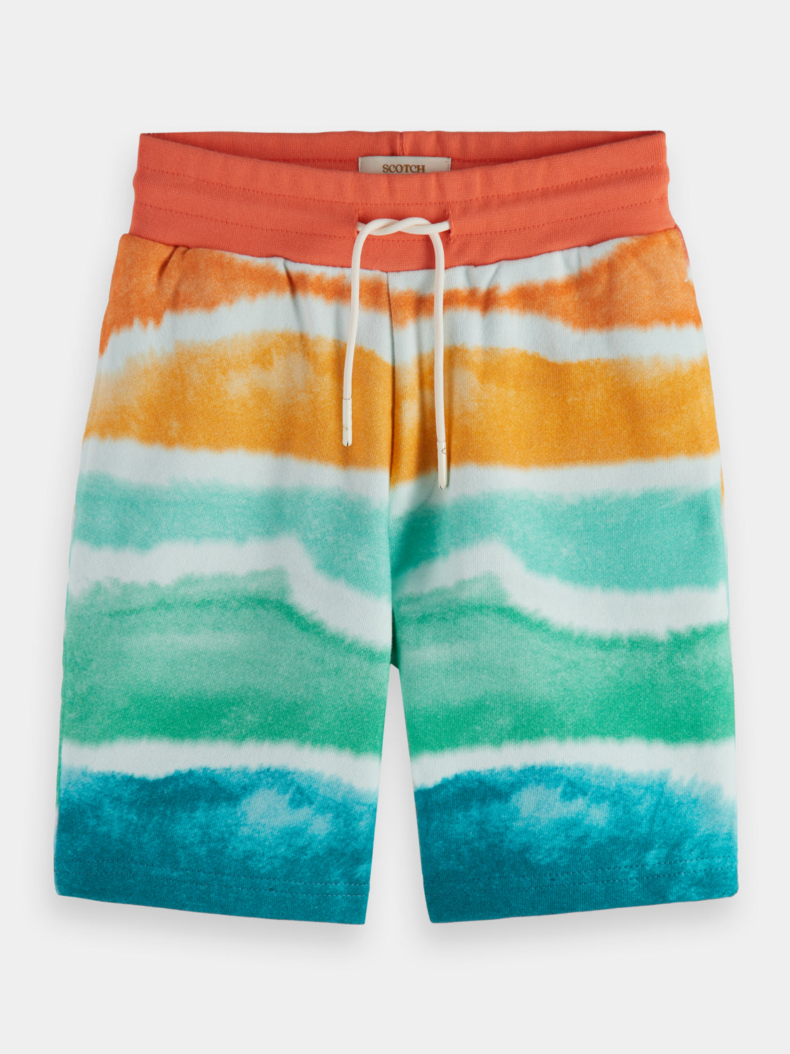 Kids - Mid-length washing sweatshorts - Scotch & Soda AU