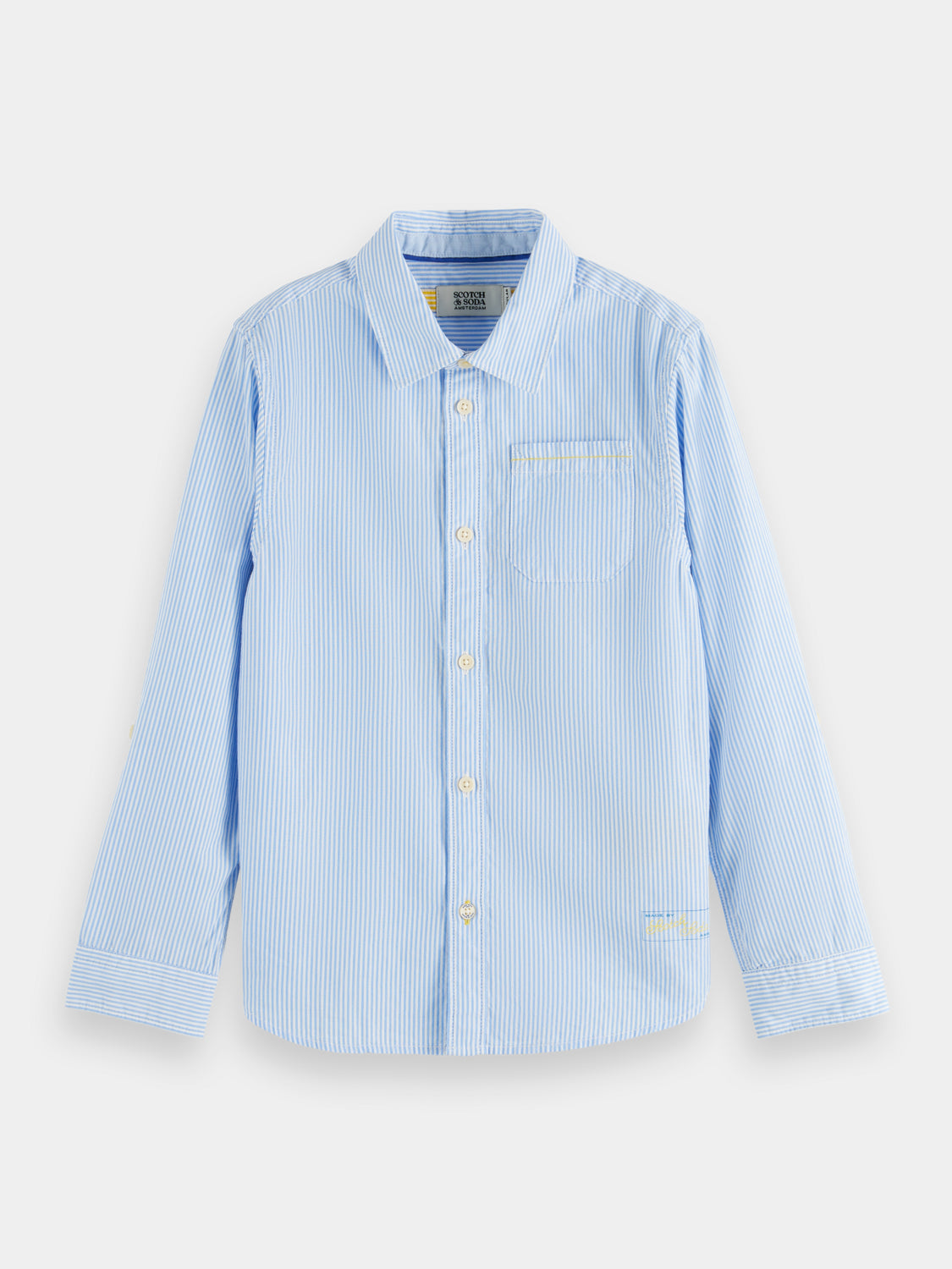 Kids - Yarn-dyed shirt