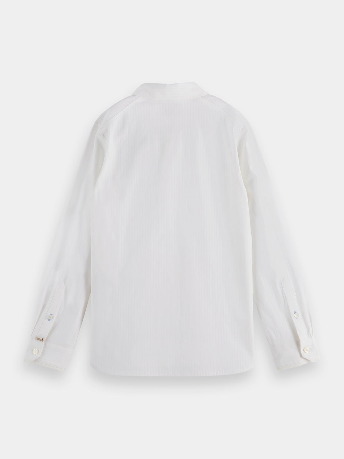 Kids - Slim-fit structured shirt - Scotch & Soda AU