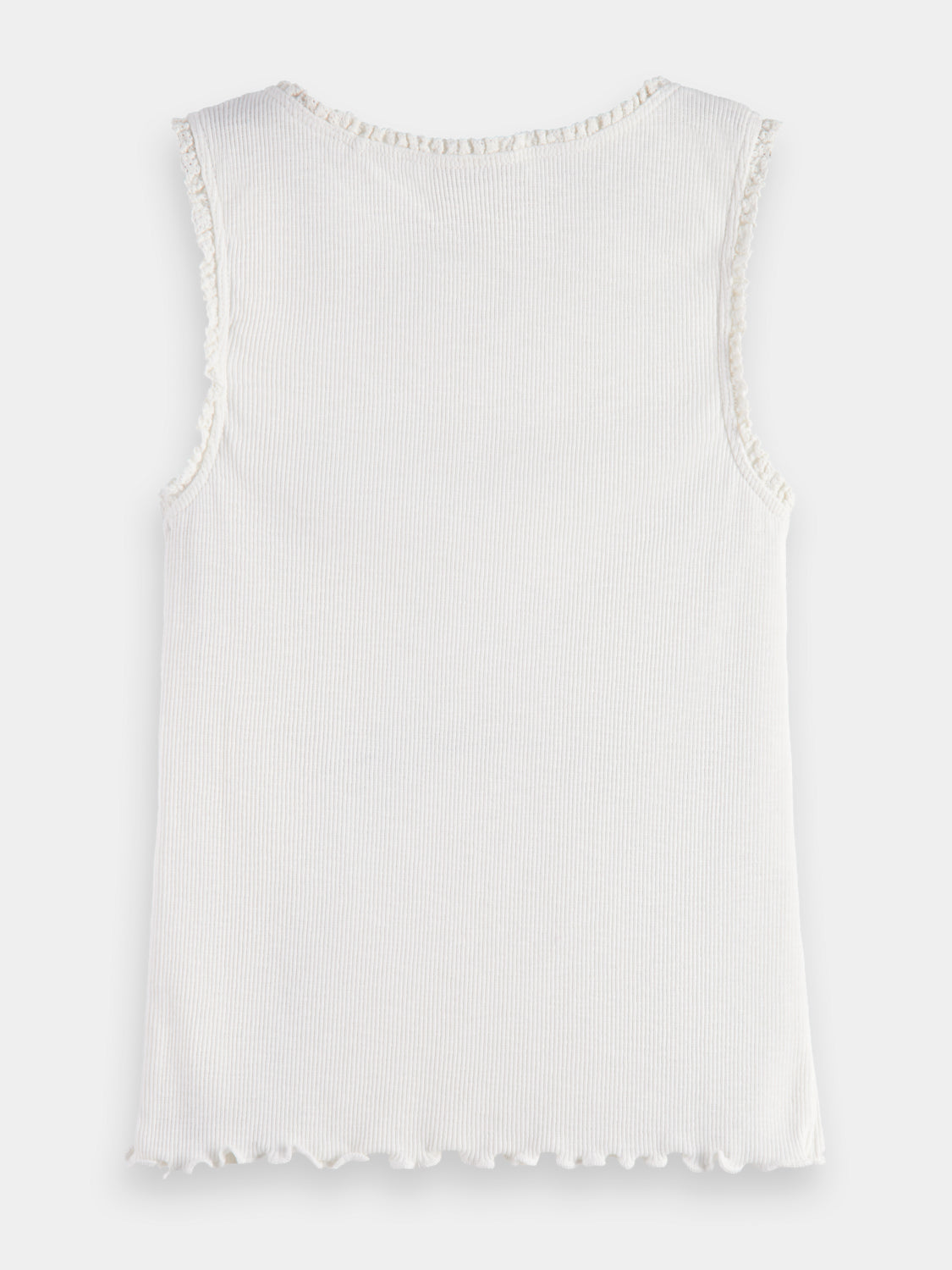 Kids - Fitted ribbed tank top - Scotch & Soda AU