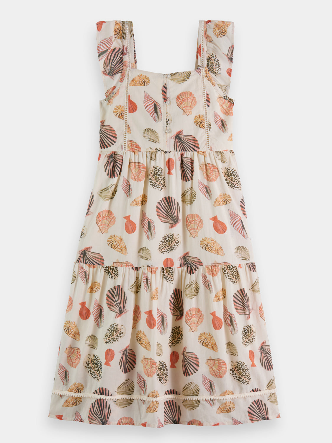 Kids - Cross strap printed maxi dress - Scotch & Soda AU
