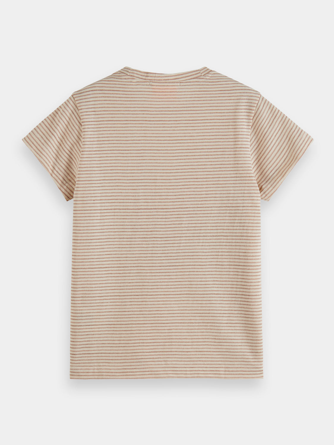Kids - Lurex stripe artwork t-shirt - Scotch & Soda AU