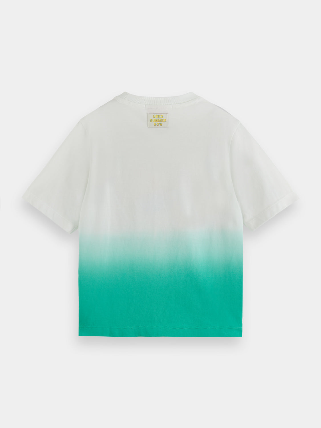 Kids - Relaxed-fit dip-dyed artwork t-shirt - Scotch & Soda AU