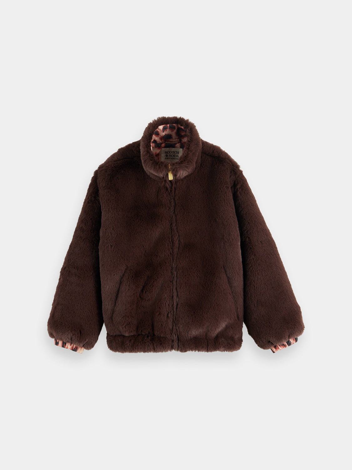 Kids - Faux fur jacket - Scotch & Soda AU