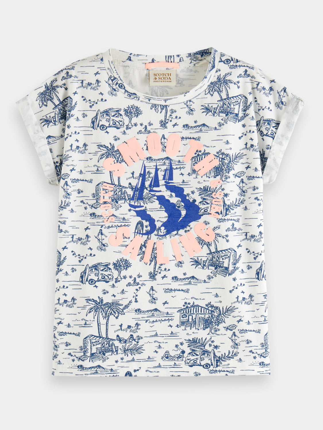 Kids - Artwork t-shirt - Scotch & Soda AU