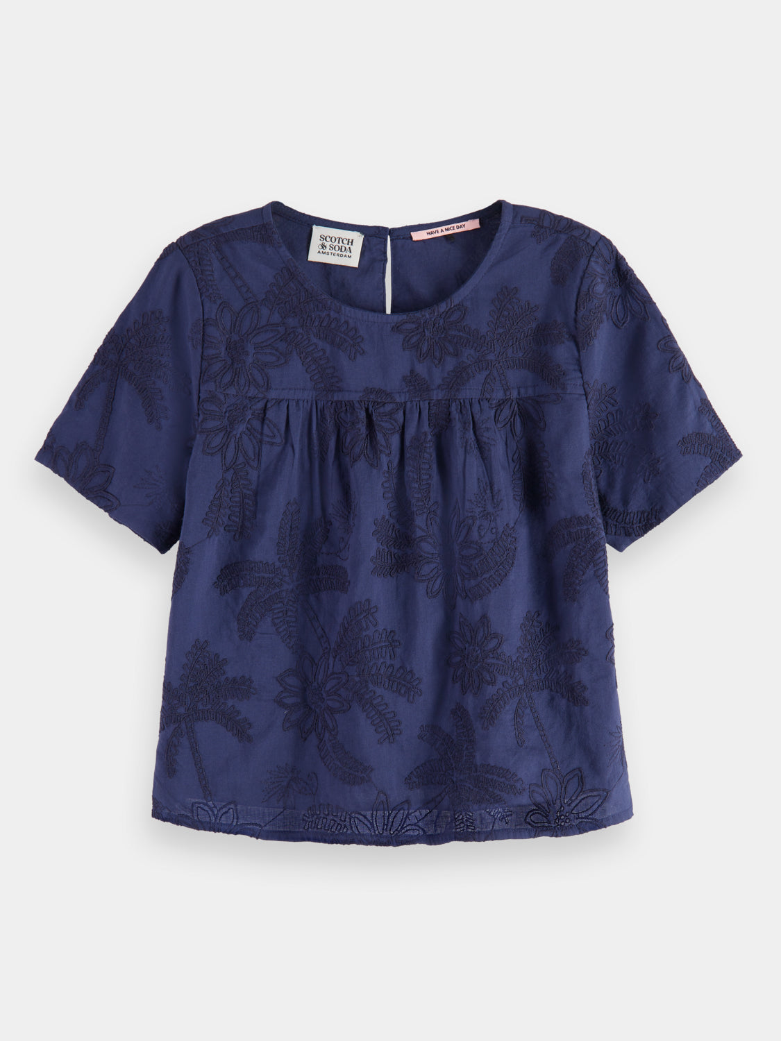Kids - Embroidered blouse - Scotch & Soda AU
