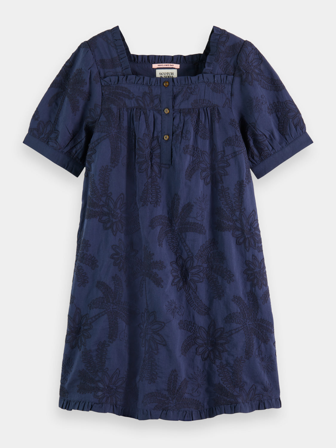 Kids - Embroidered mini dress - Scotch & Soda AU