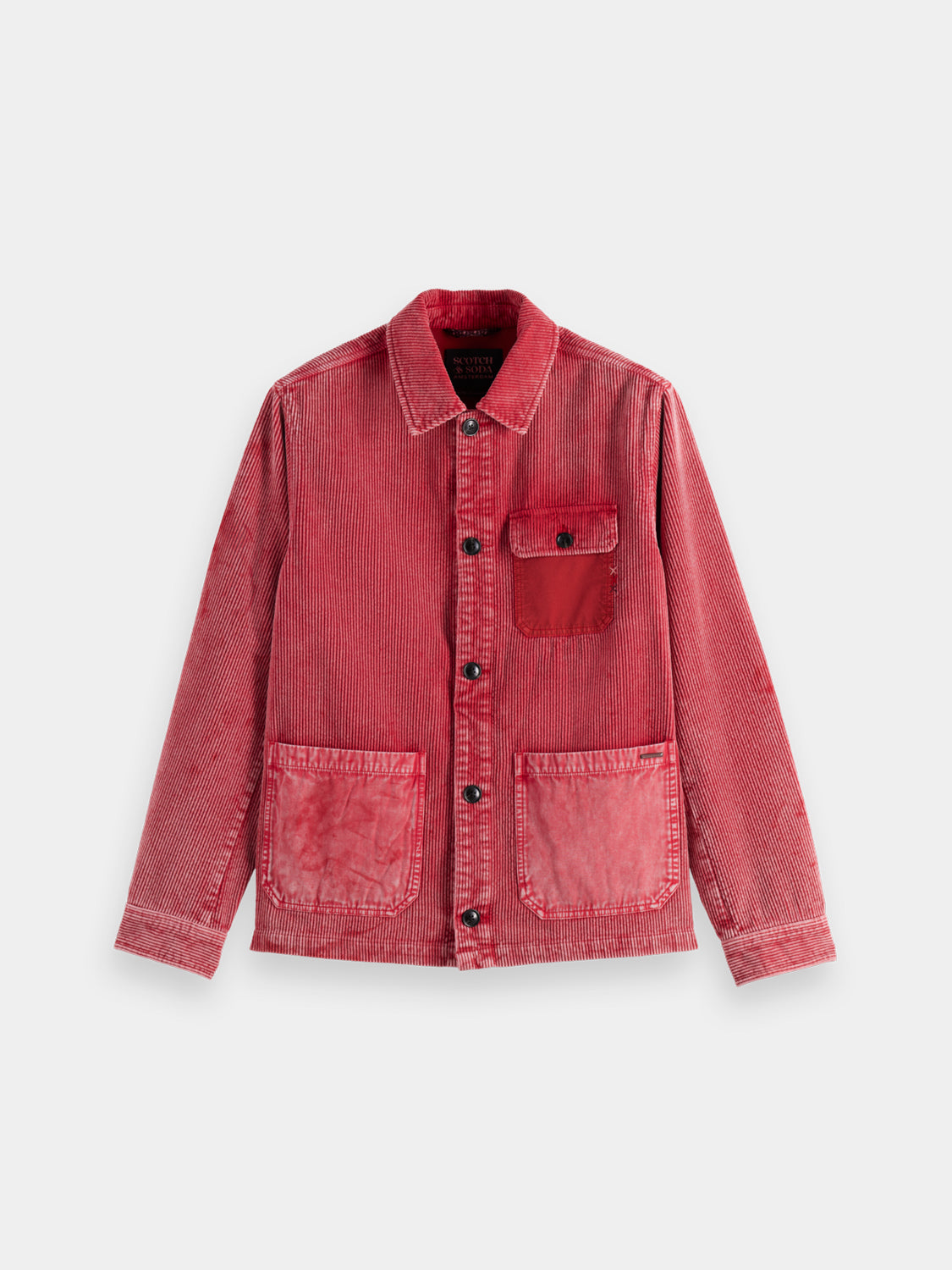 Washed corduroy worker jacket - Scotch & Soda AU
