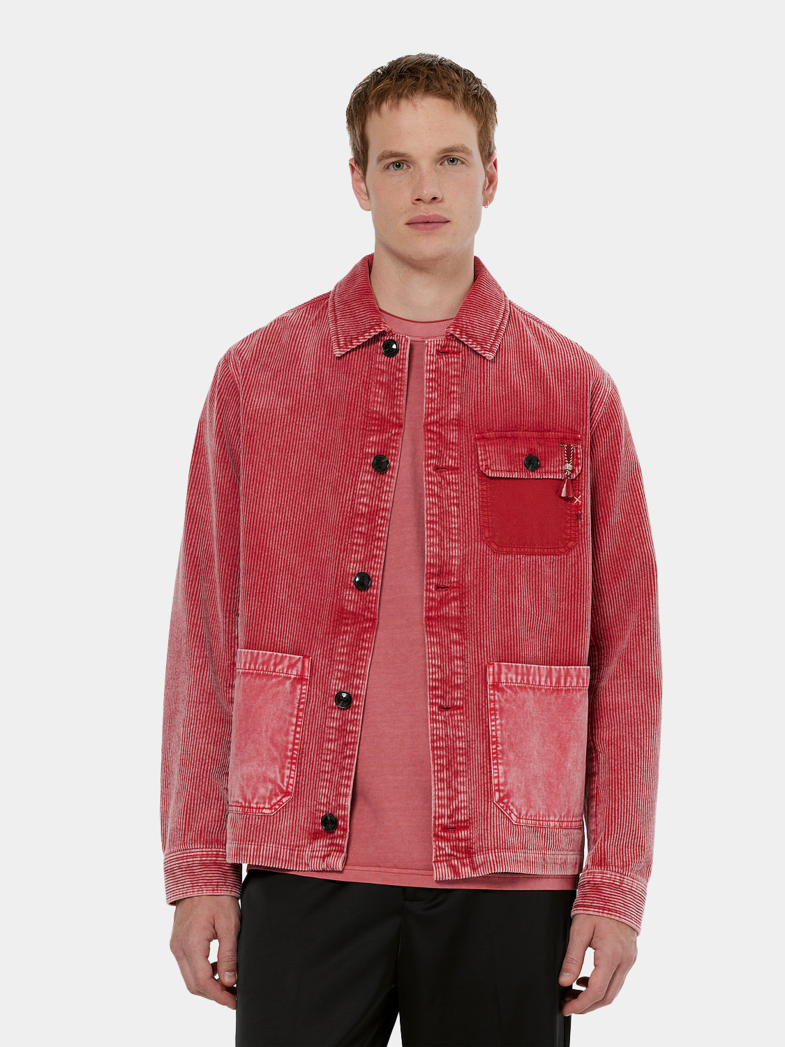 Washed corduroy worker jacket - Scotch & Soda AU