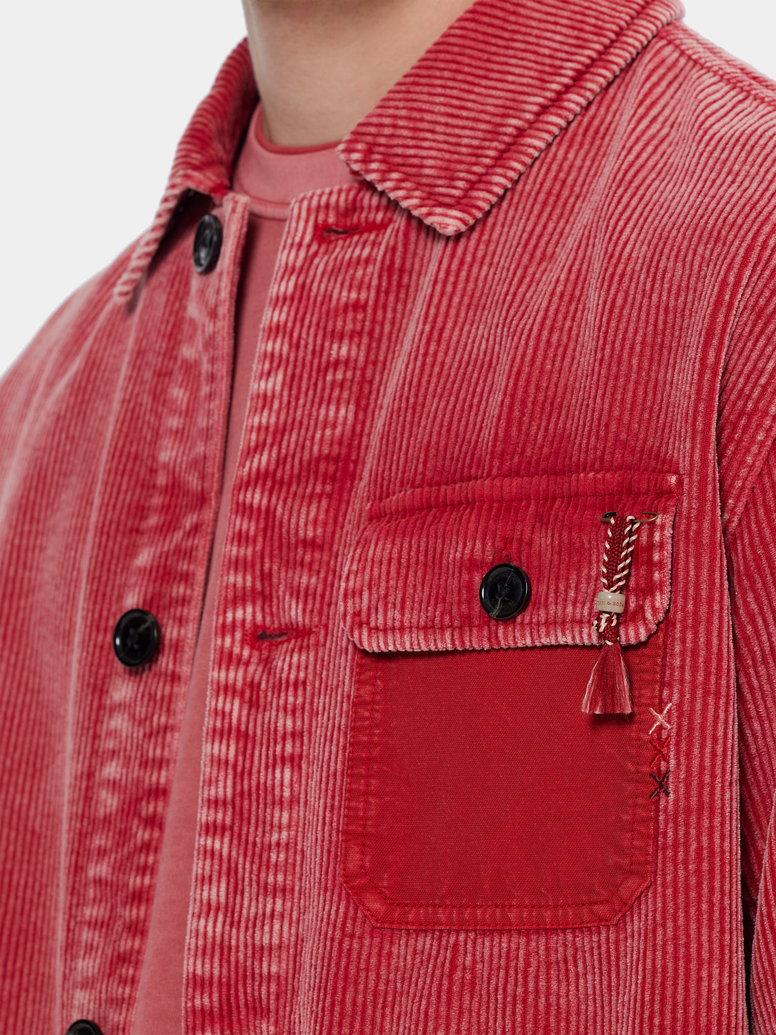 Washed corduroy worker jacket - Scotch & Soda AU