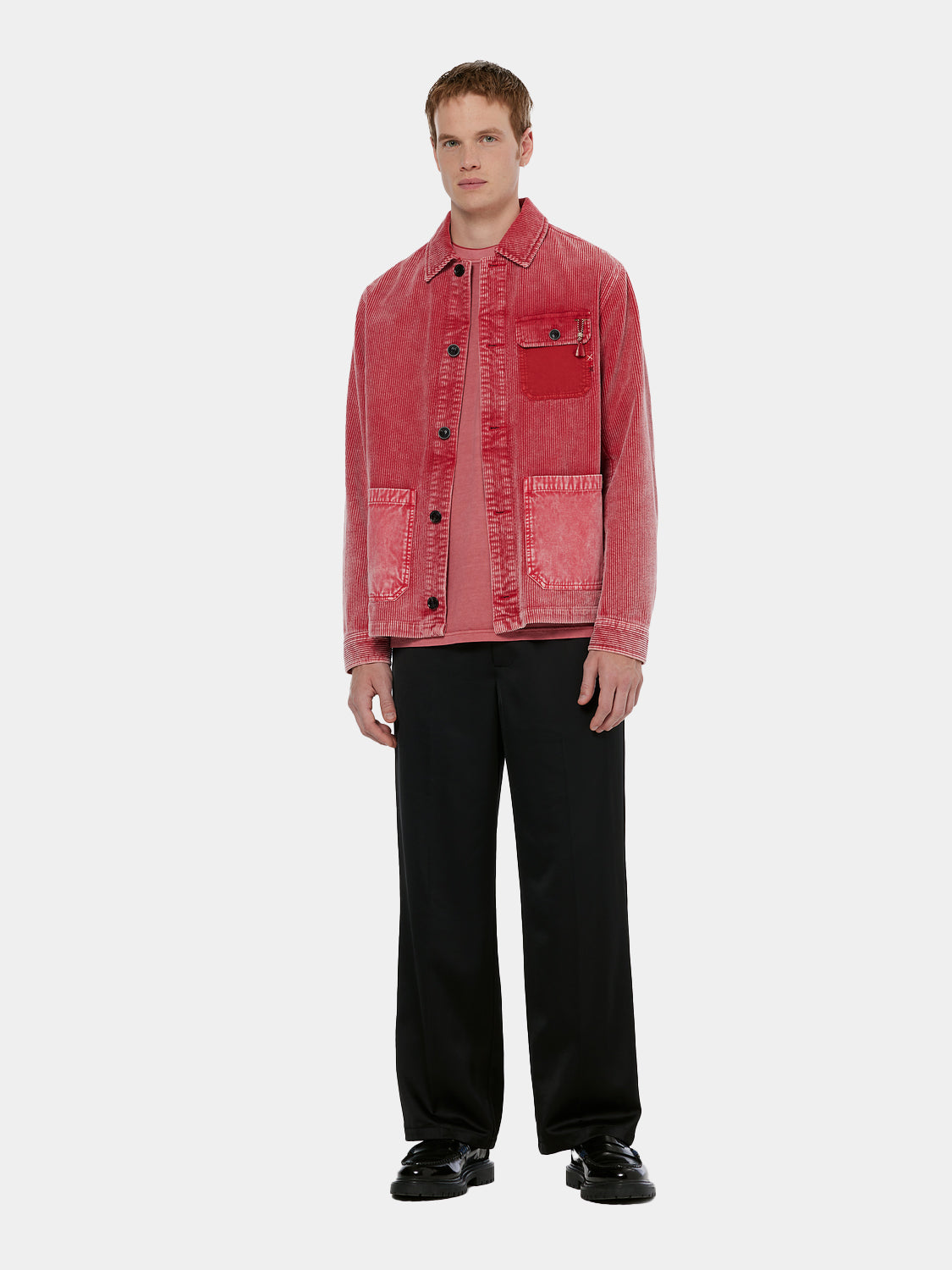Washed corduroy worker jacket - Scotch & Soda AU