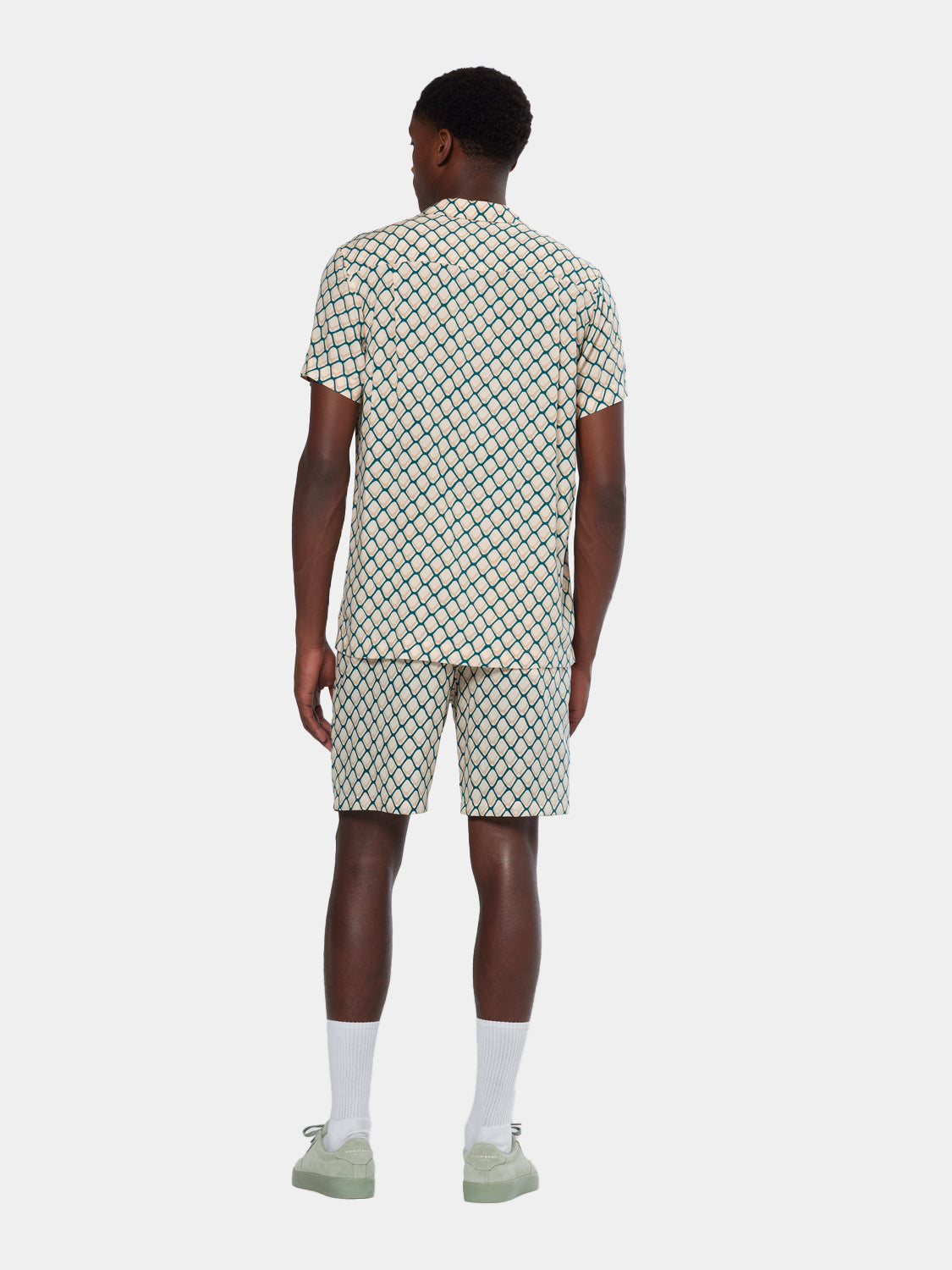 Printed viscose shirt