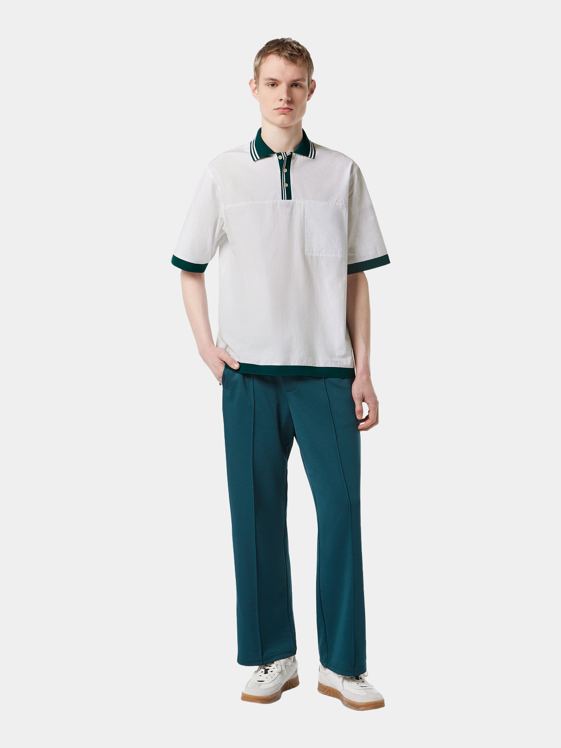 Poplin polo shirt - Scotch & Soda AU