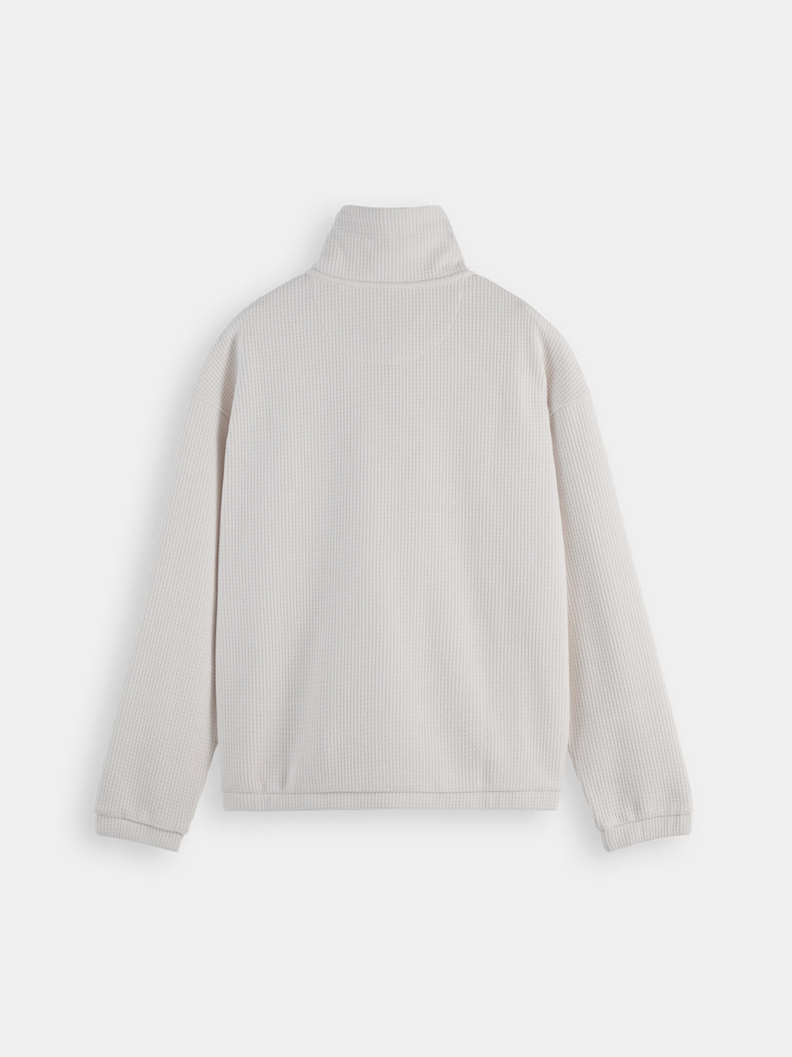 Waffle half-zip sweatshirt - Scotch & Soda AU