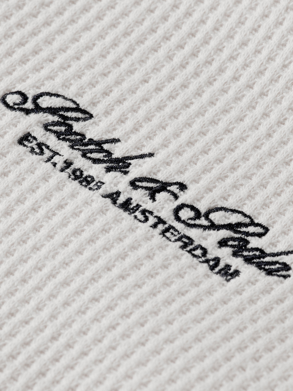 Waffle half-zip sweatshirt - Scotch & Soda AU
