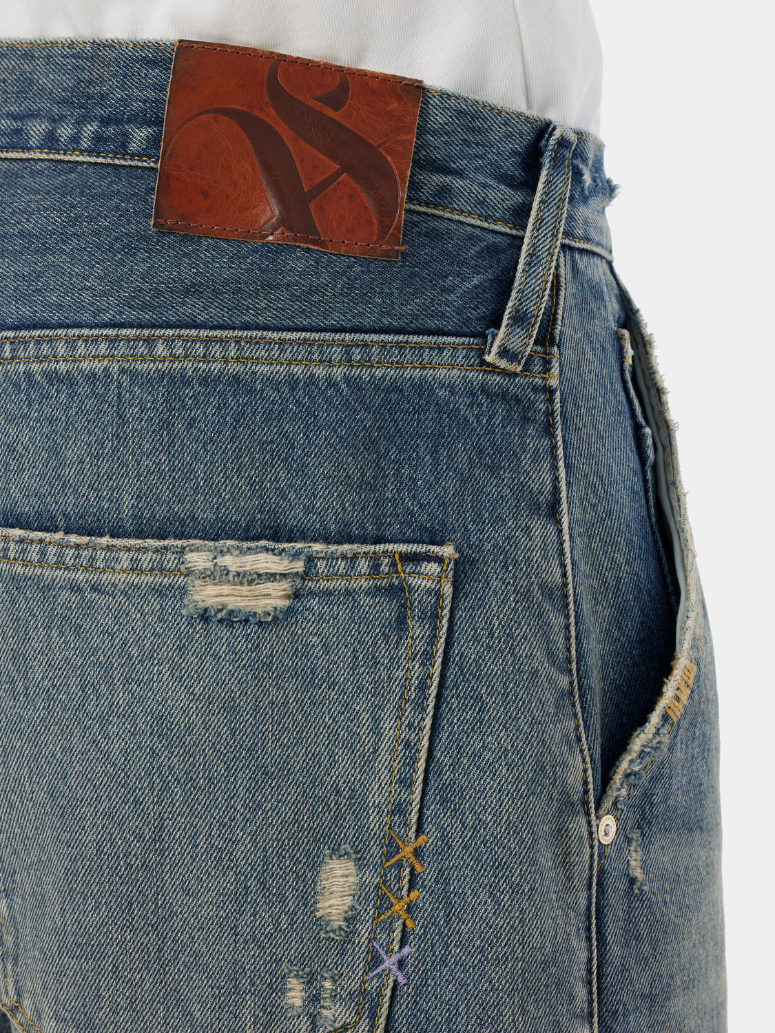 Pitch loose fit jeans