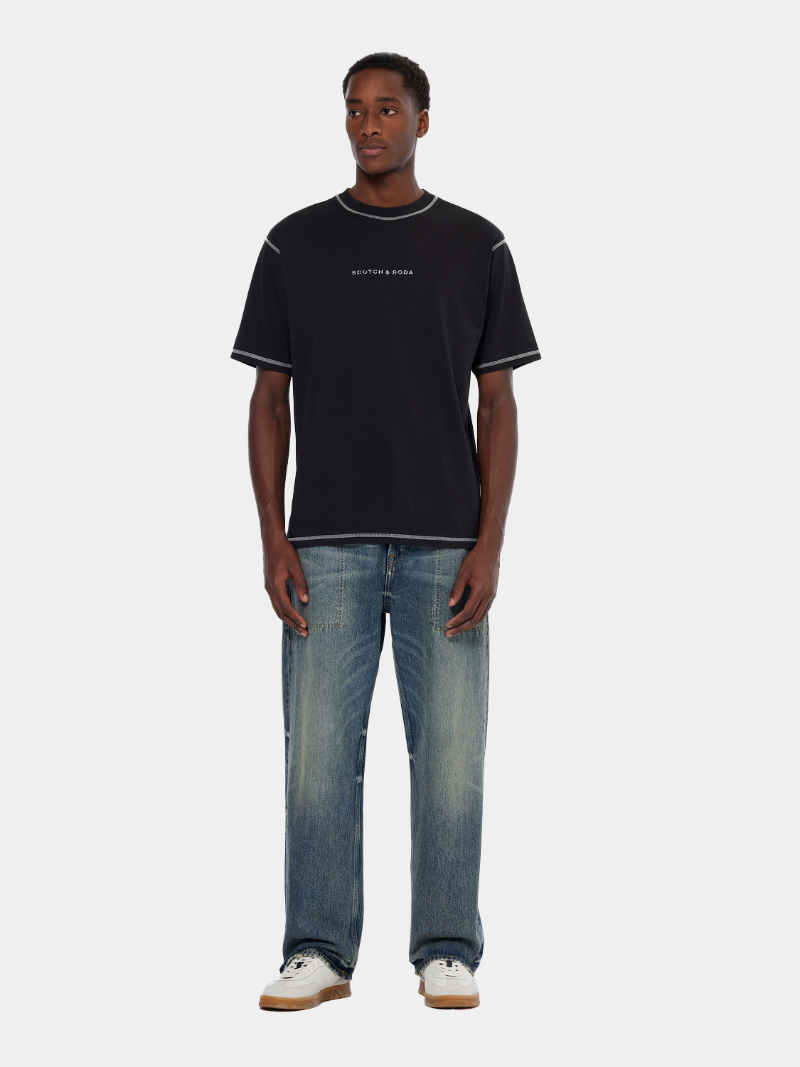Pitch loose fit jeans