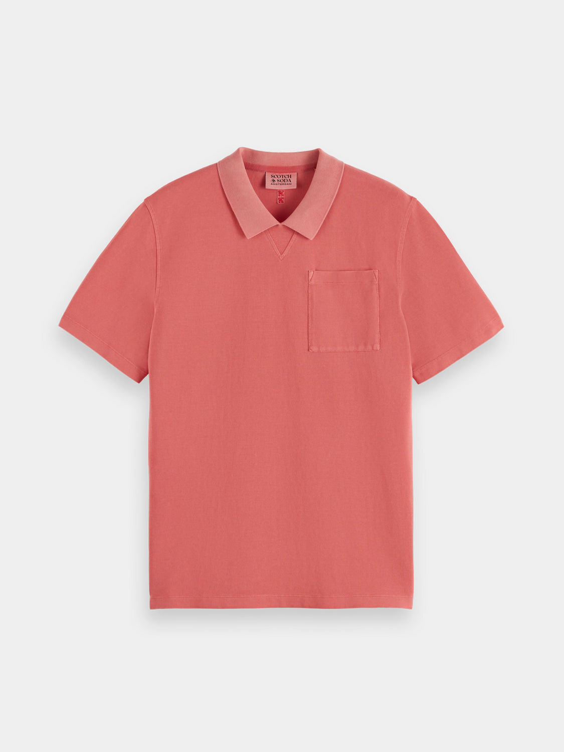 Garment-dyed polo - Scotch & Soda AU