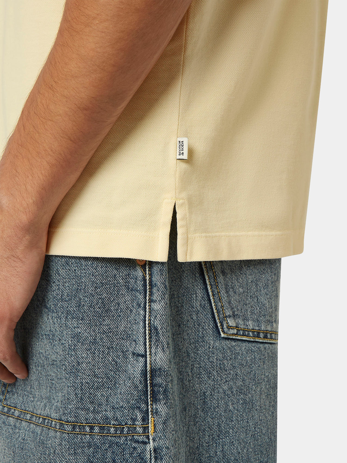 Garment-dyed polo - Scotch & Soda AU