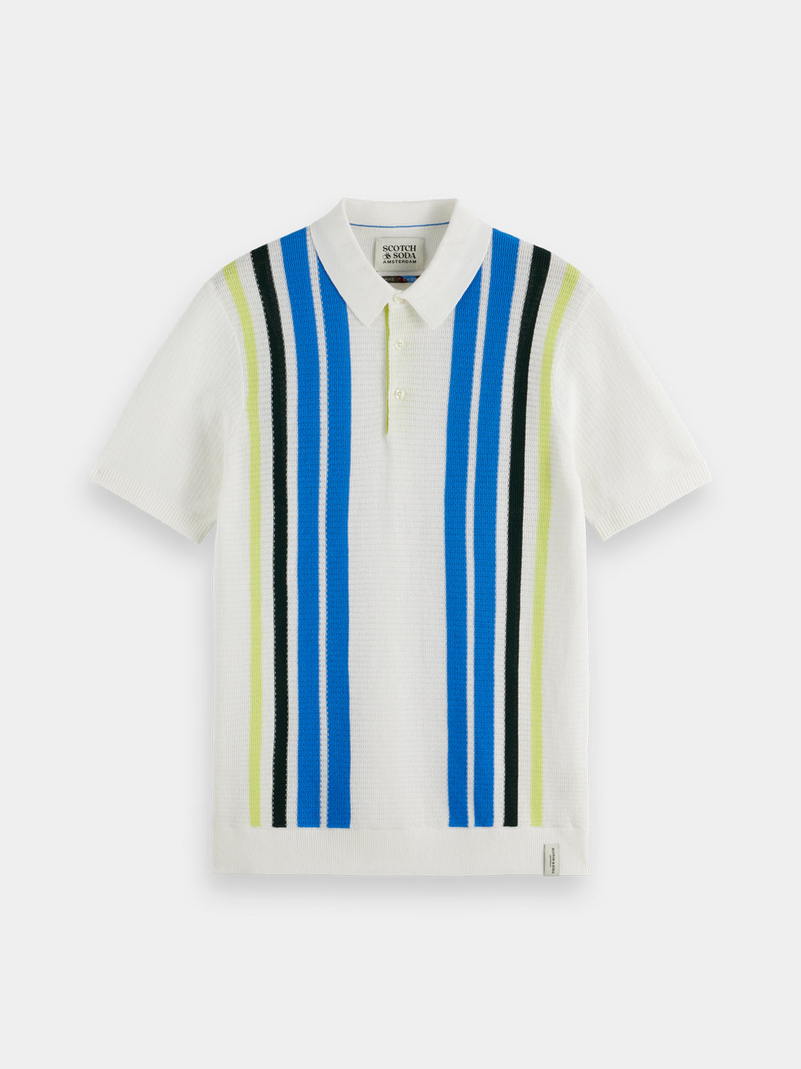 Structured knitted polo - Scotch & Soda AU