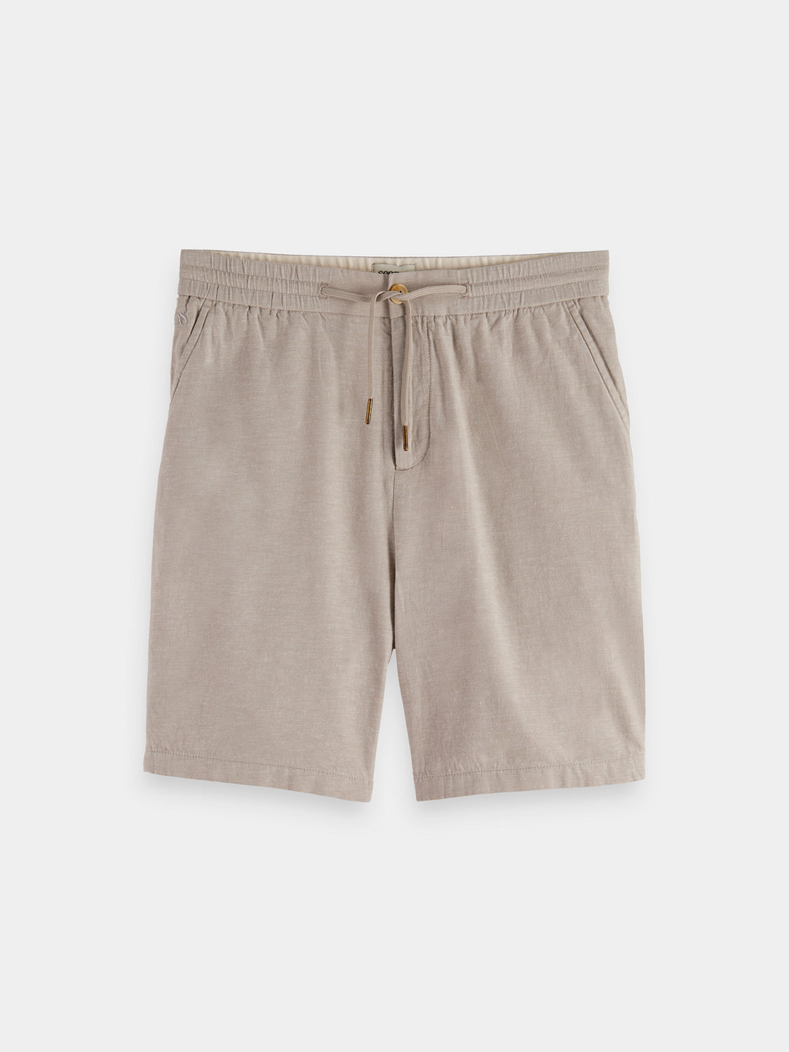 Fave cotton-linen shorts - Scotch & Soda AU