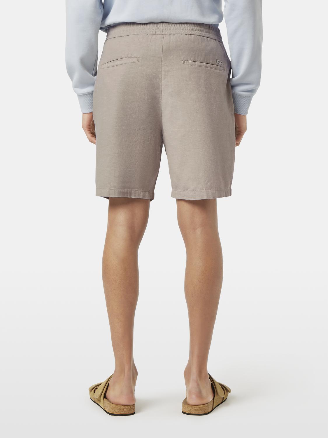 Fave cotton-linen shorts - Scotch & Soda AU