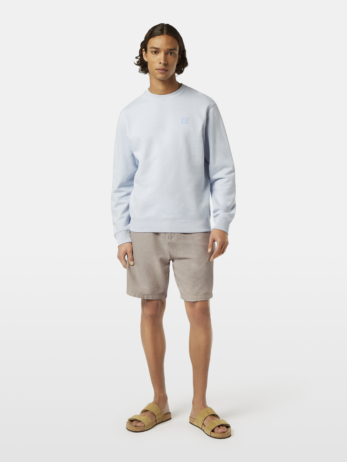 Fave cotton-linen shorts - Scotch & Soda AU