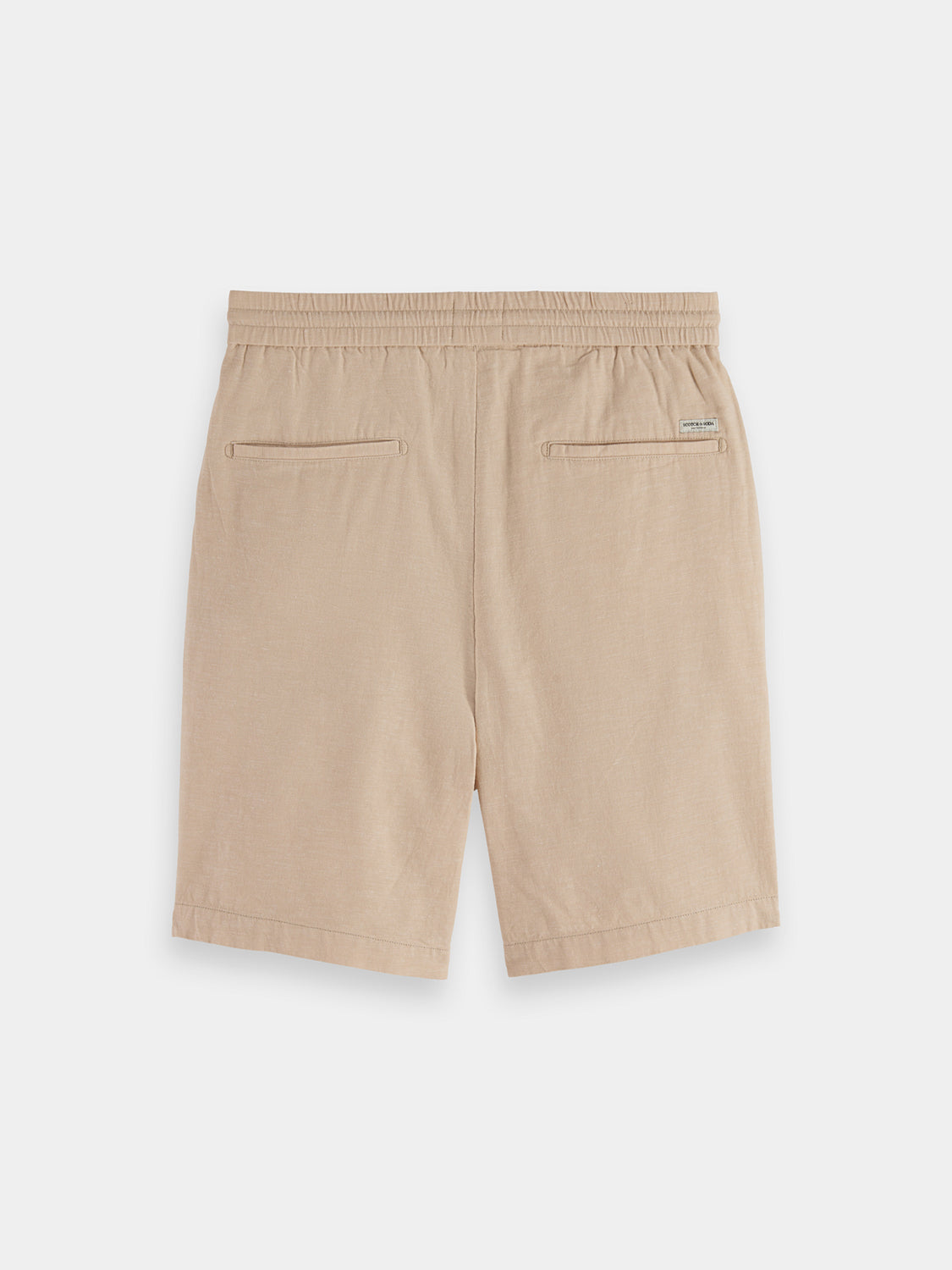 Fave cotton-linen shorts - Scotch & Soda AU