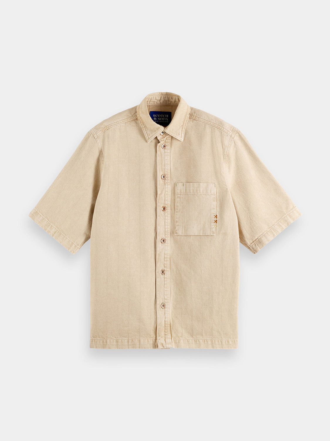 Washed denim shirt - Scotch & Soda AU