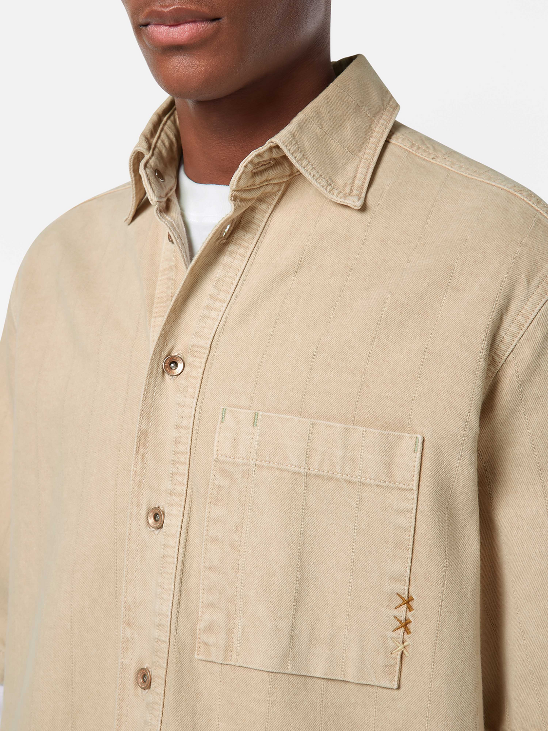 Washed denim shirt - Scotch & Soda AU