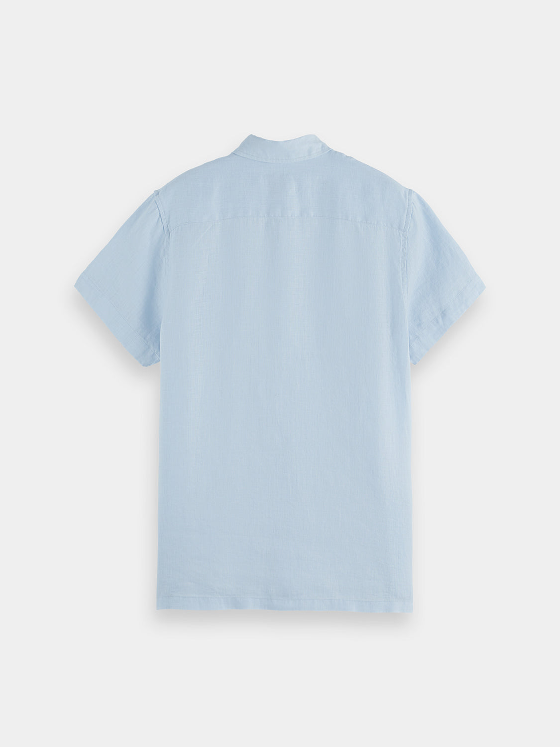 Short sleeved linen shirt - Scotch & Soda AU