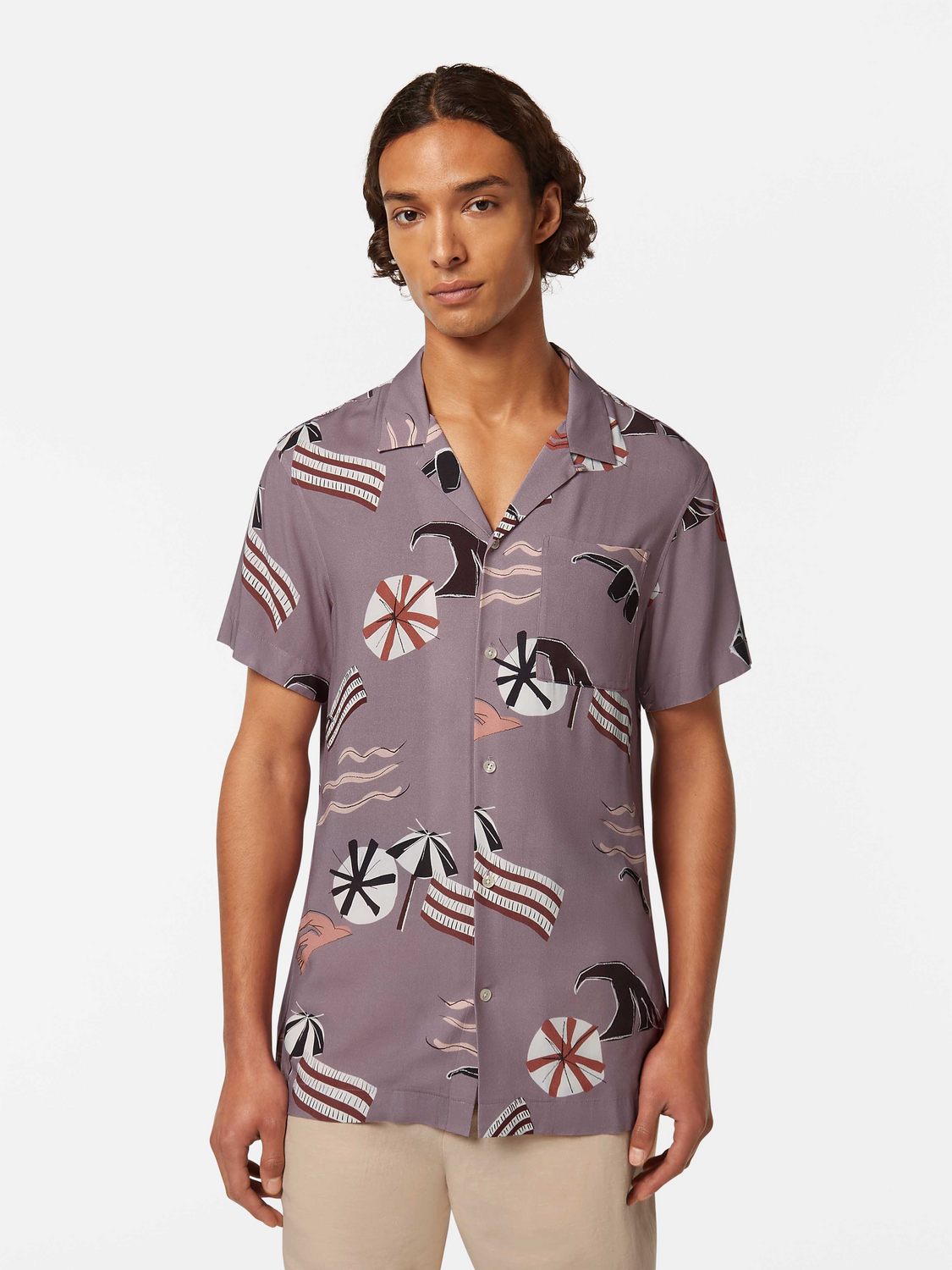 Printed short sleeved shirt - Scotch & Soda AU