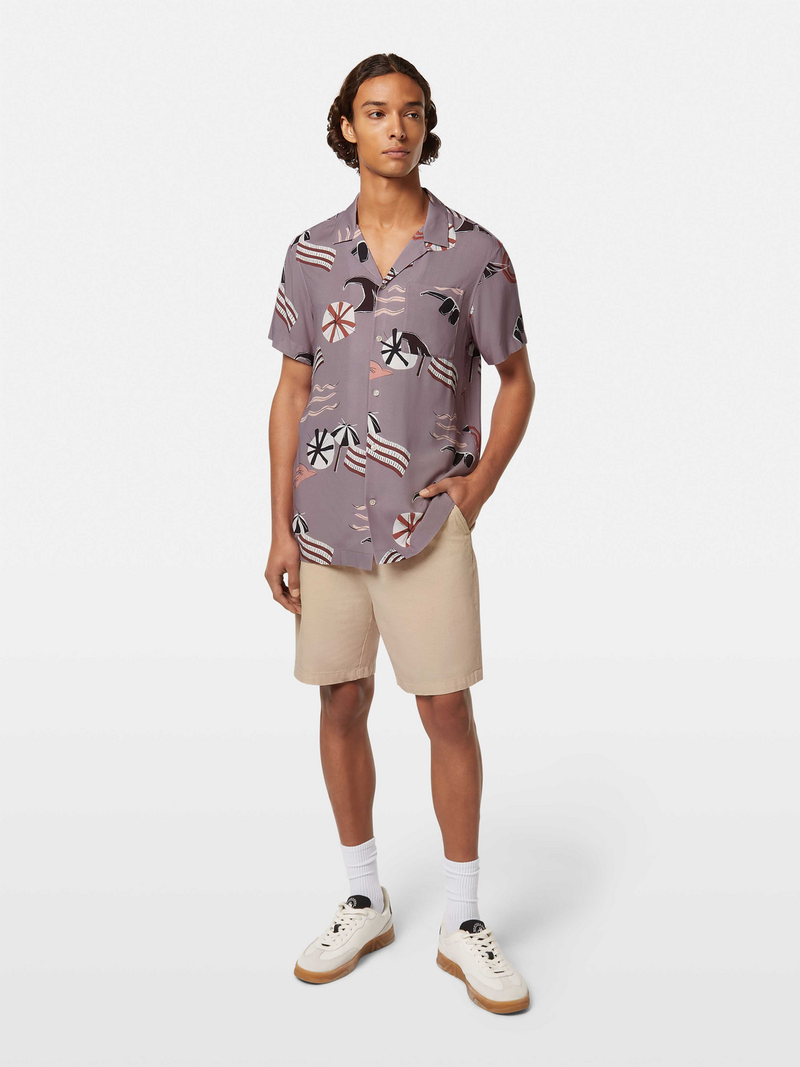 Printed short sleeved shirt - Scotch & Soda AU