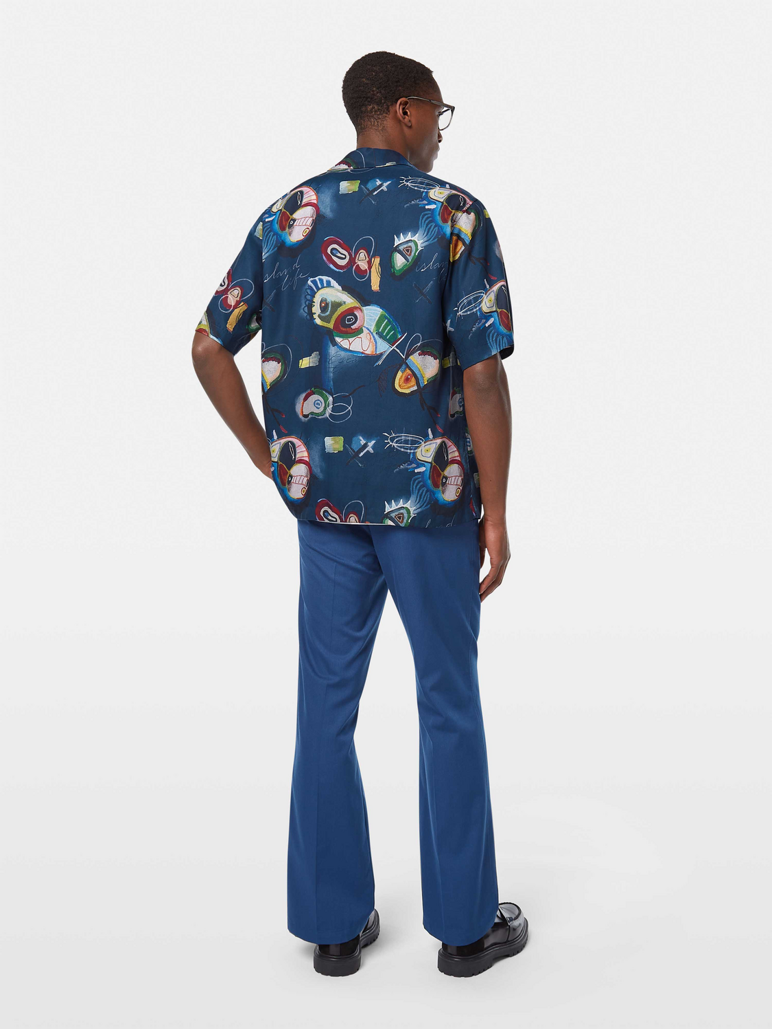Printed short sleeved shirt - Scotch & Soda AU