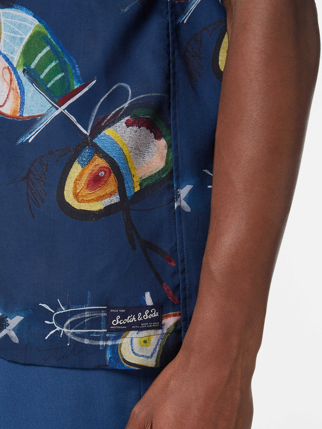 Printed short sleeved shirt - Scotch & Soda AU
