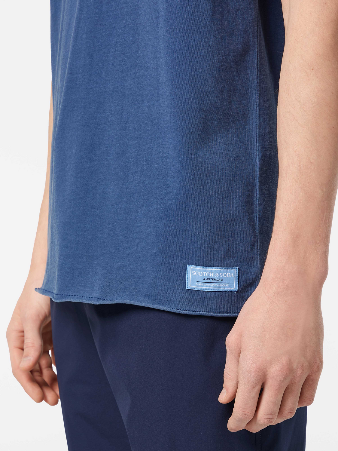 Raw edge t-shirt - Scotch & Soda AU