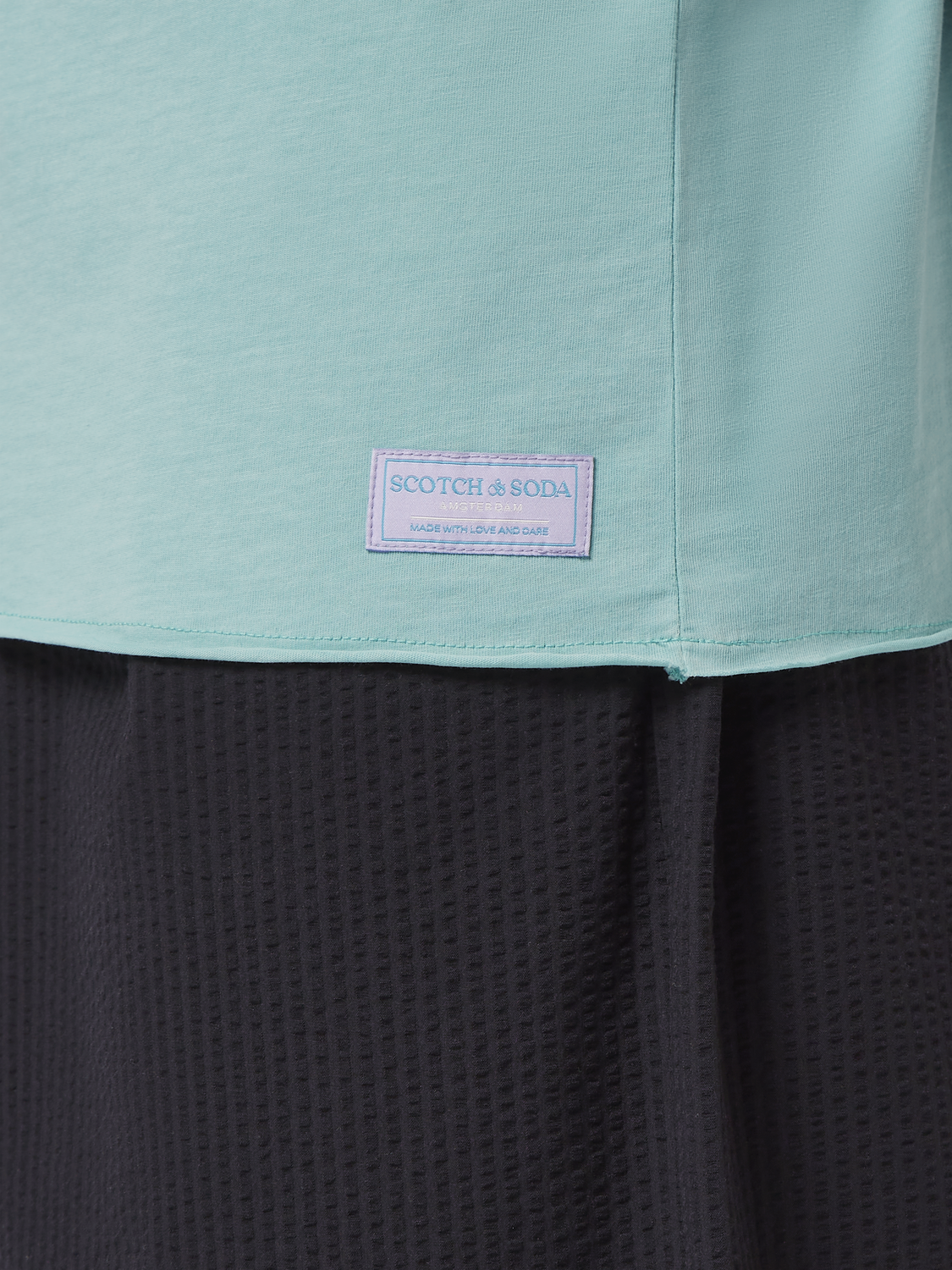Raw edge t-shirt - Scotch & Soda AU